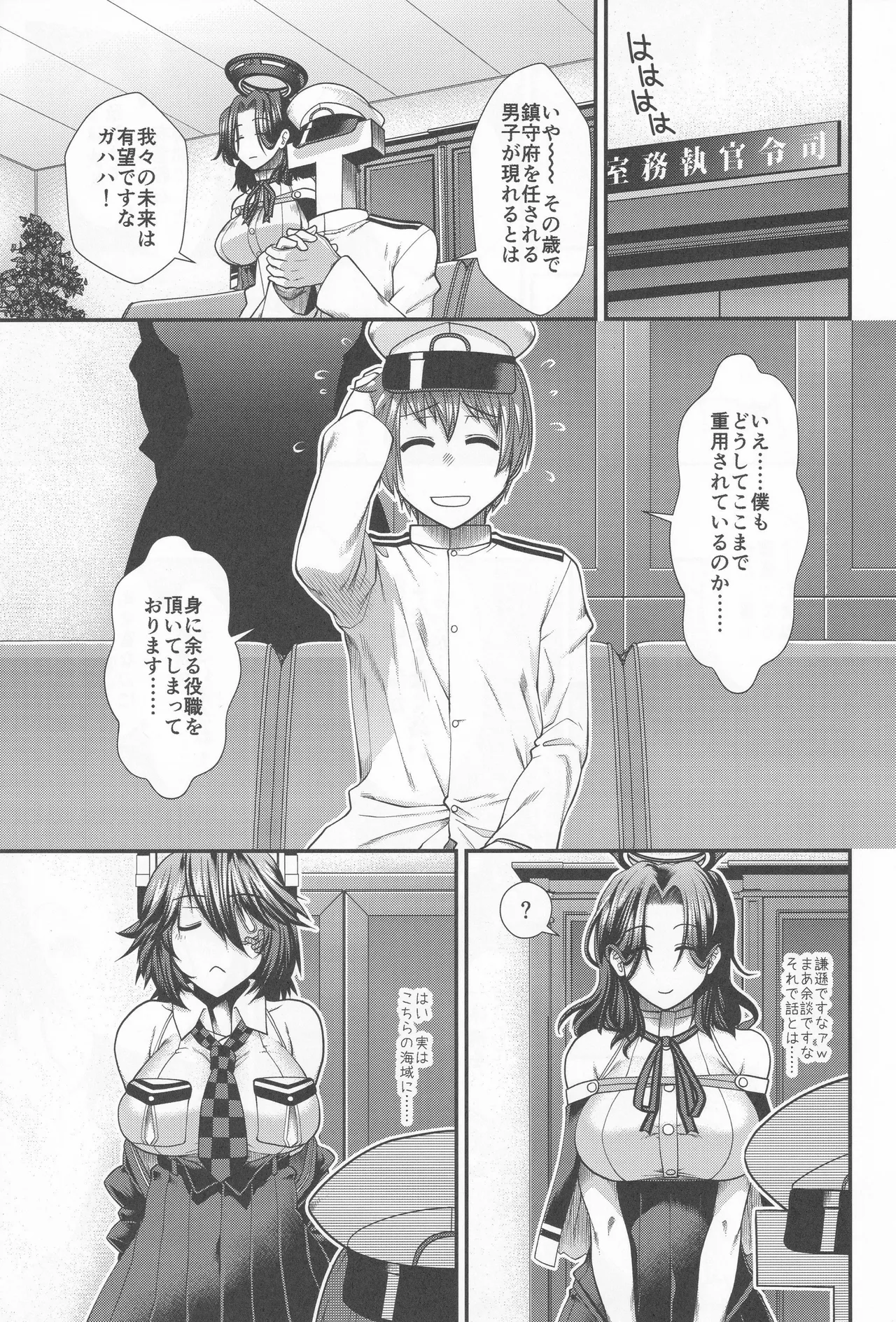 天龍と龍田が提督のレベルを上げる話 Page.2