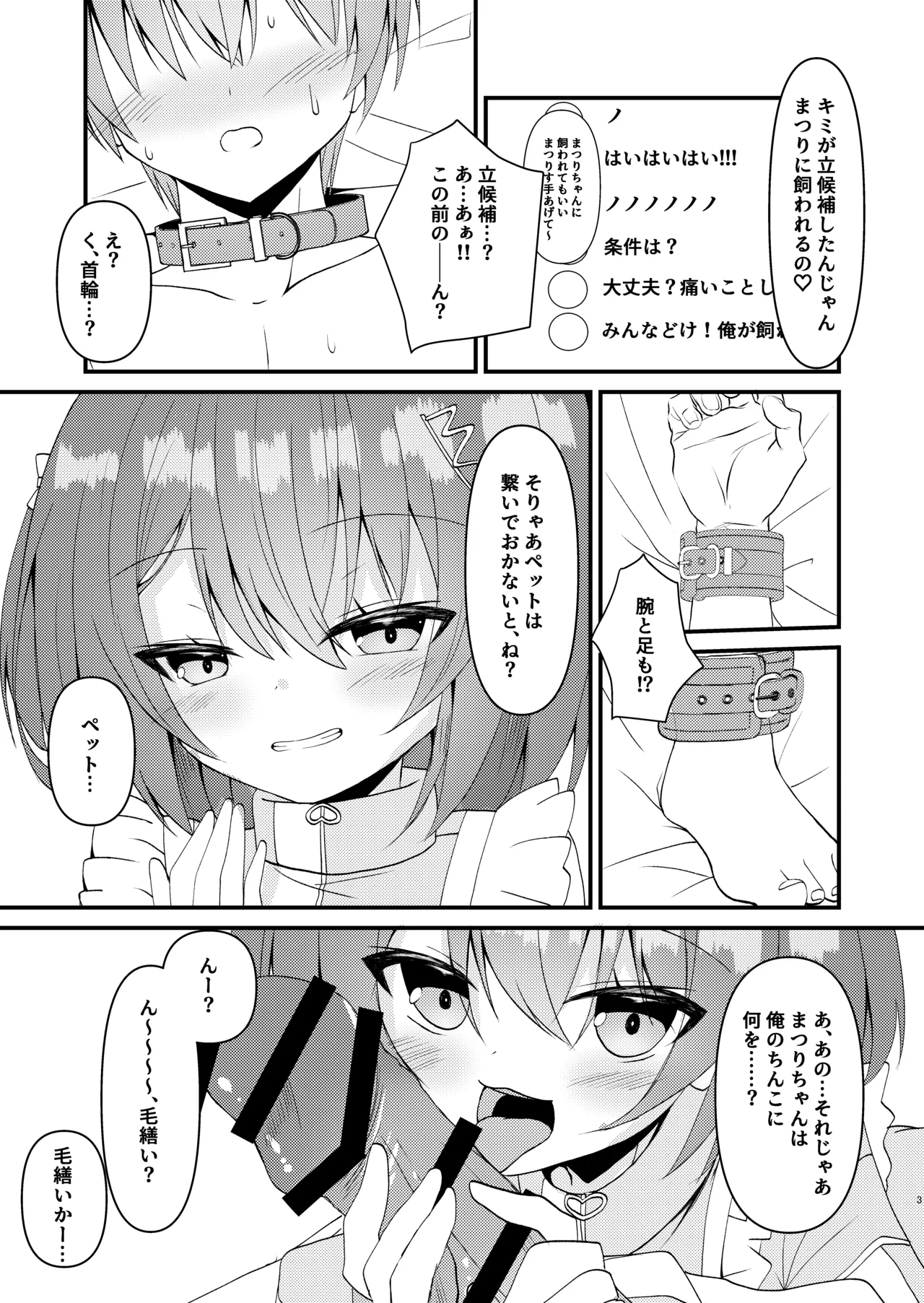 まつりす、飼います Page.4