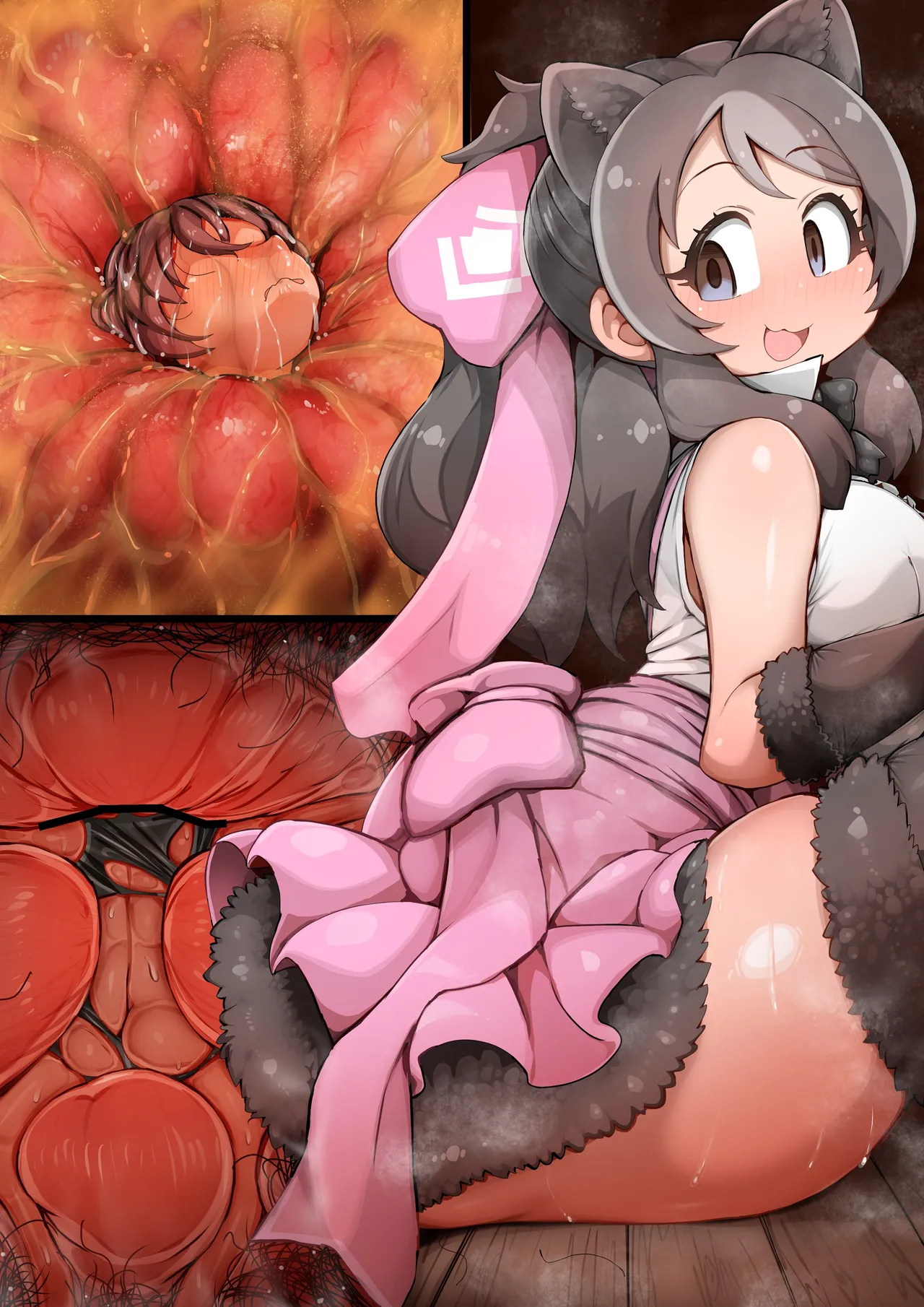 デカ尻カムチャマおなら責め（漫画：24ページ） Page.35