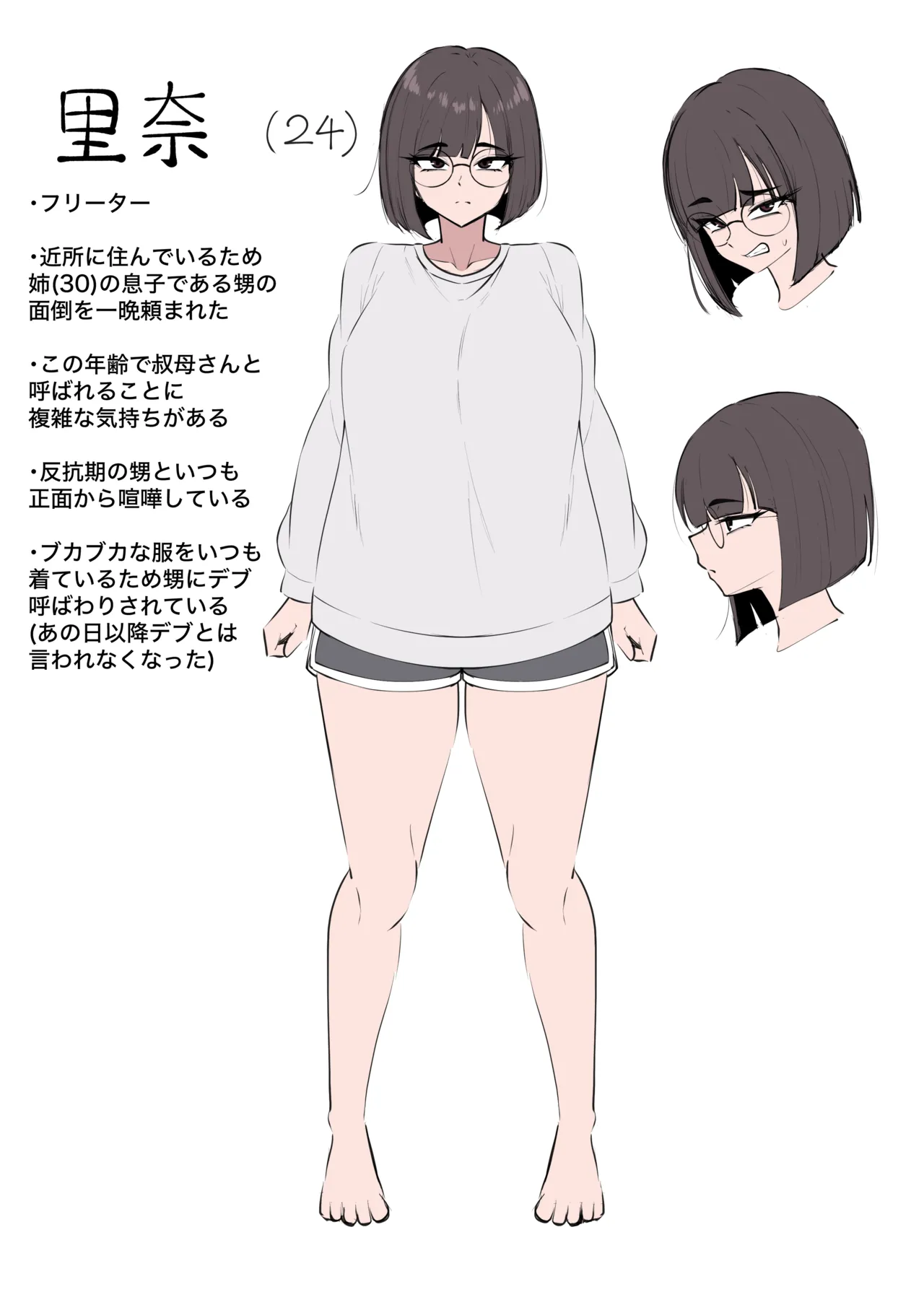 おばと一緒にお風呂に入る漫画 Page.11