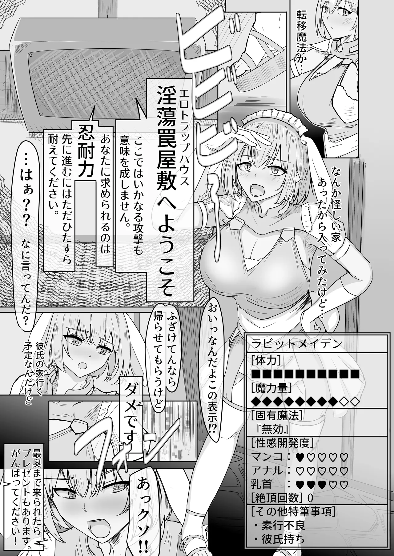 魔法不良少女ラビットメイデン～淫蕩罠屋敷へようこそ～ Page.2