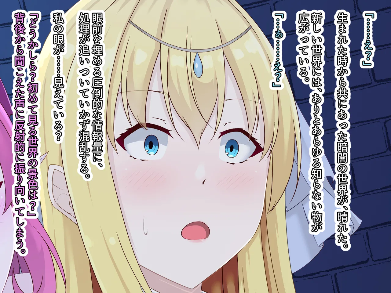 醜くも美しきこの世界を -盲目の聖女、淫魔に堕ちる Page.28
