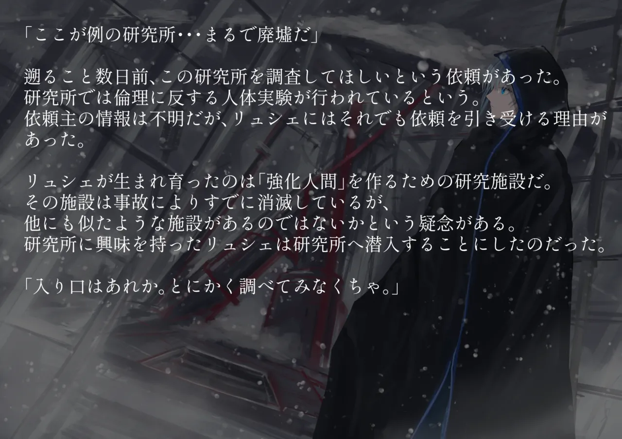 触手改造実験室 -Cace 01／リュシェ- Page.4