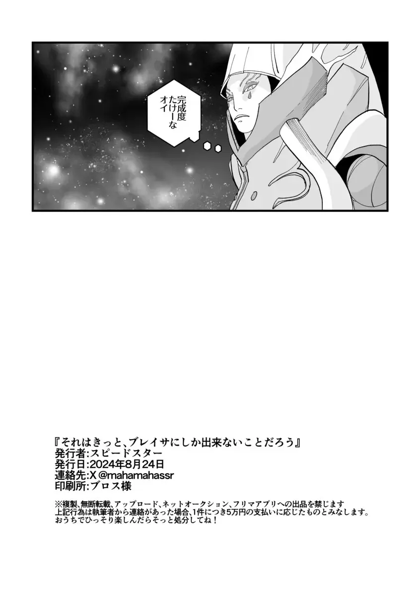 それはきっとブレイサにしか出来ないことだろう Page.22