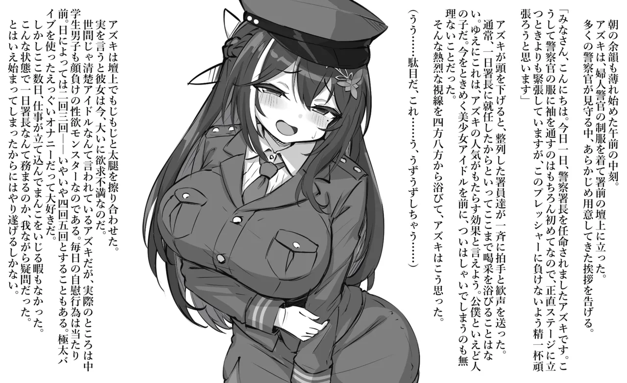 :痴女の本性を抑えられない欲求不満の一日署長 Page.2