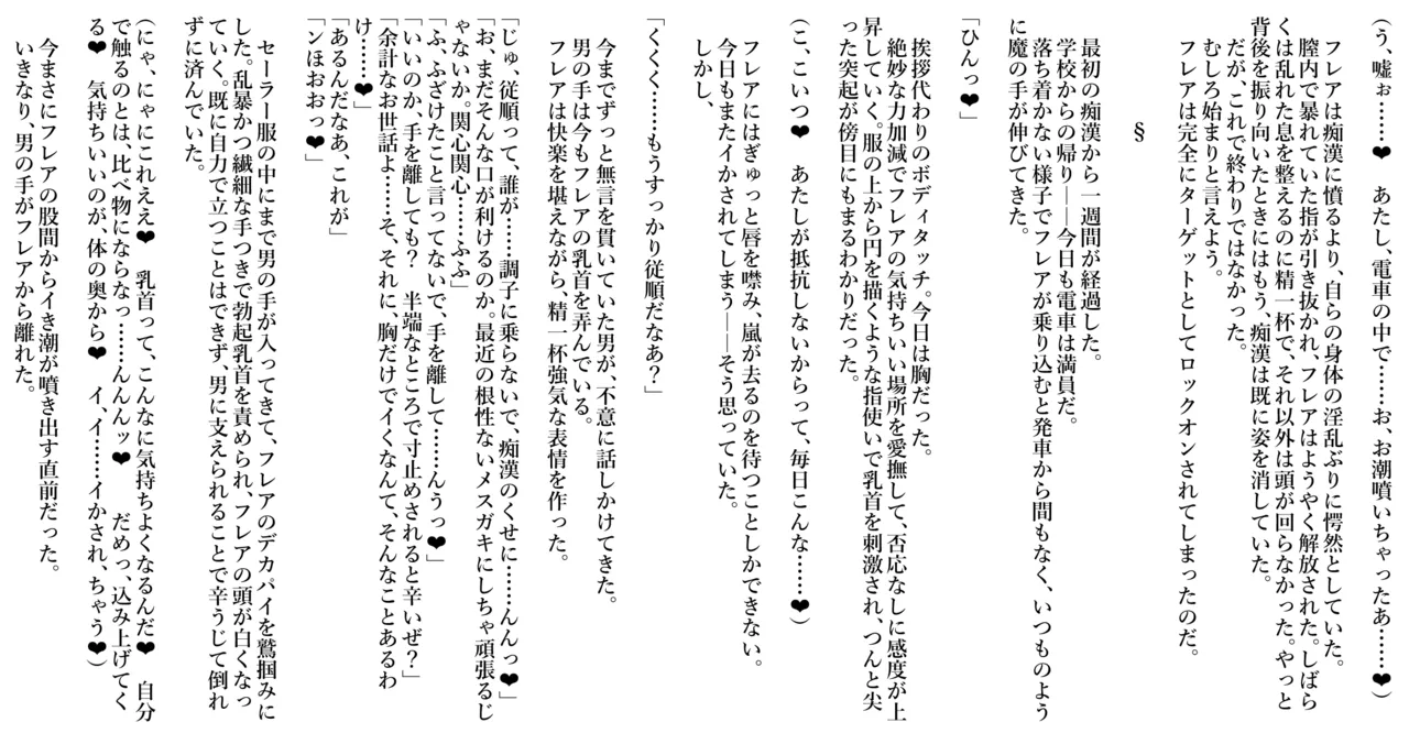 名前も知らない痴◯さんに調教され尽くして肉便器に堕ちていく Page.4