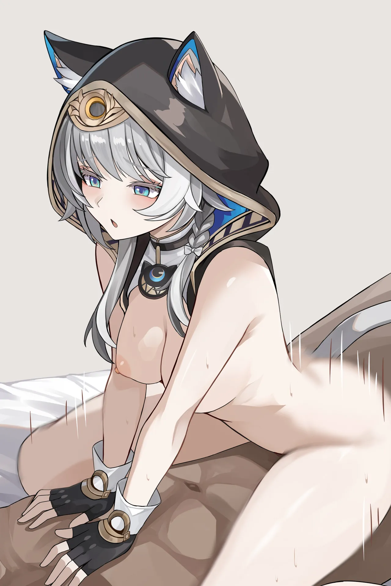 猫ちゃんにお金を払ってえっち♥ Page.10