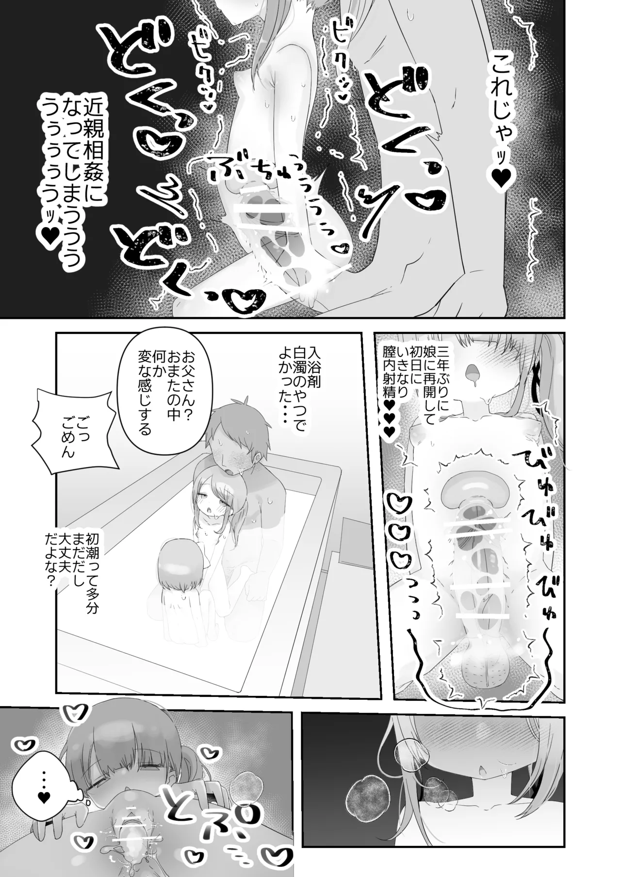 実の娘と子作り五日間。 Page.6