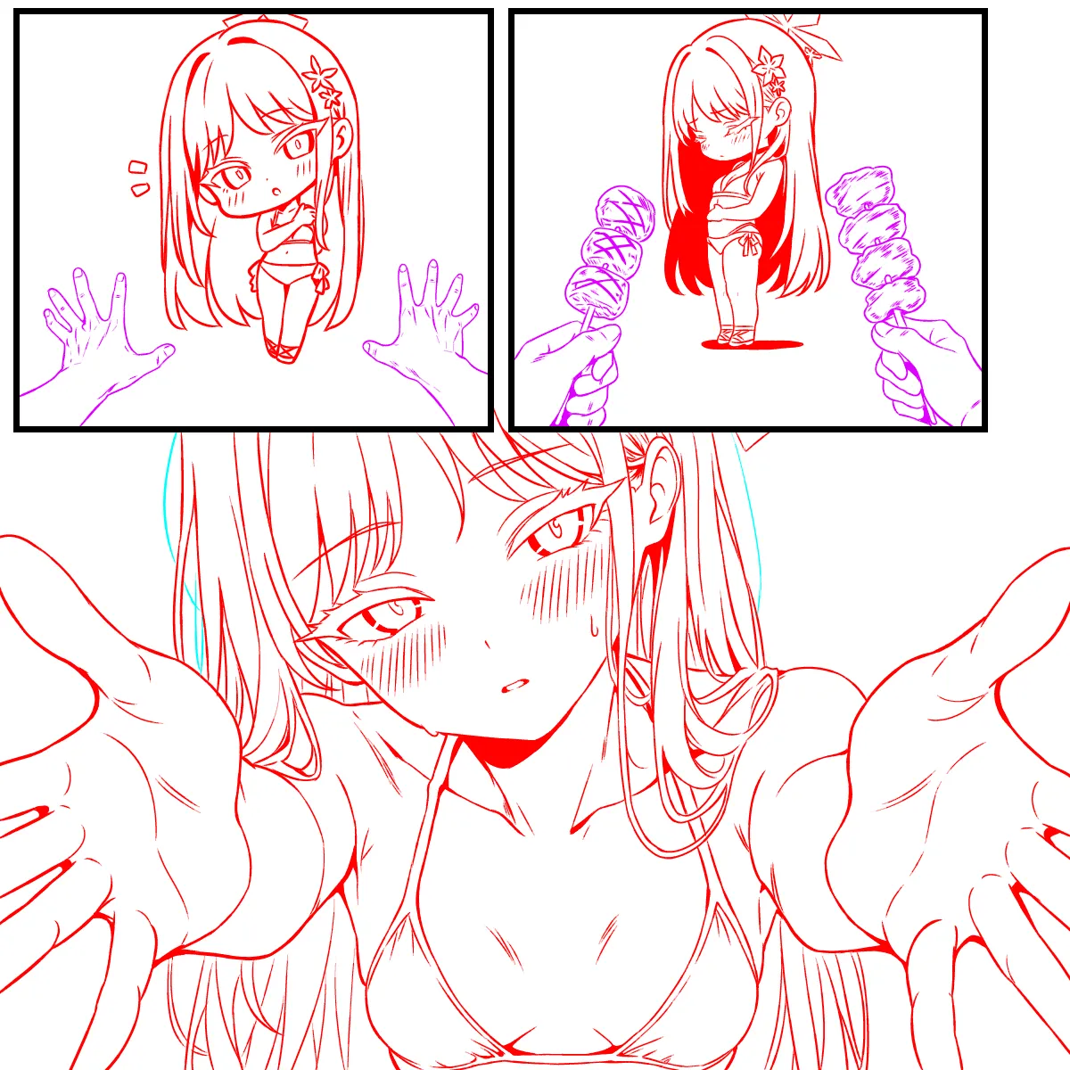 ハンドジェスチャーを躊躇しない？ナグサ Page.5