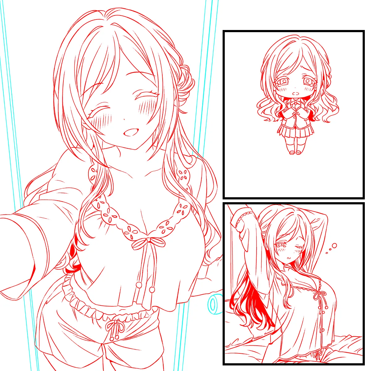 姉×アイドル×X×X＝莉波 Page.3