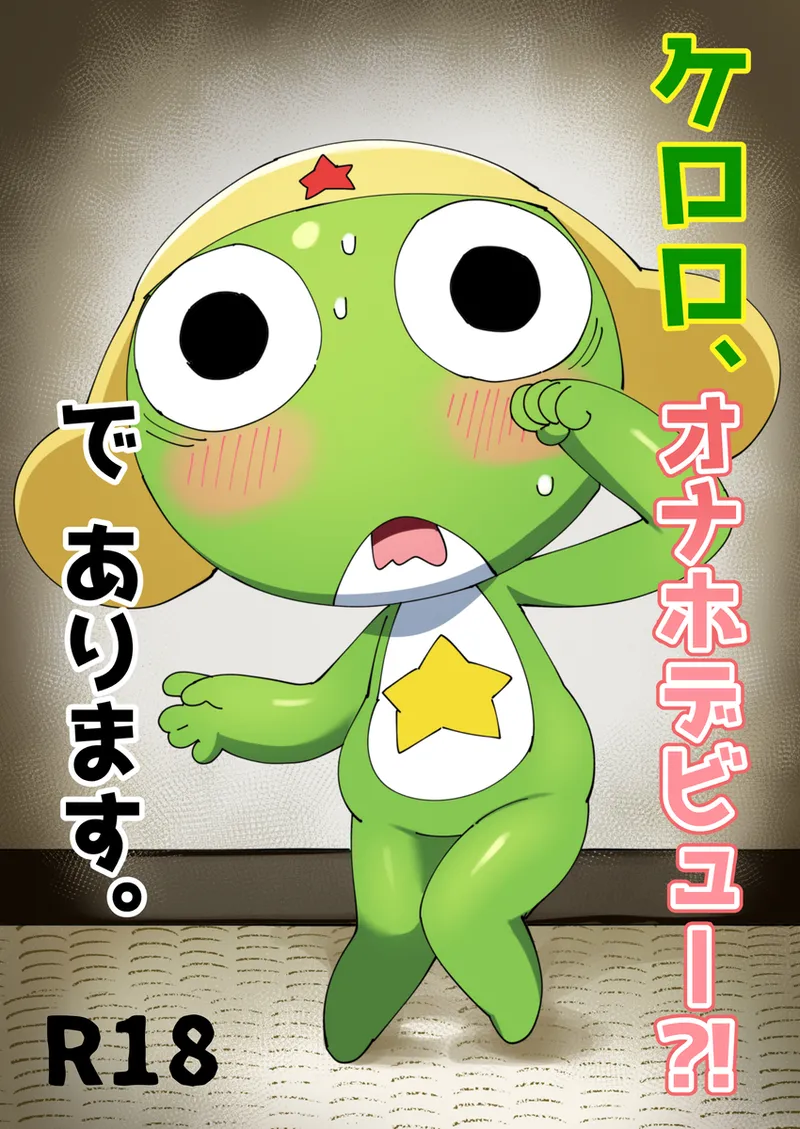 ケロロ、オ○ホデビュー⁈であります。