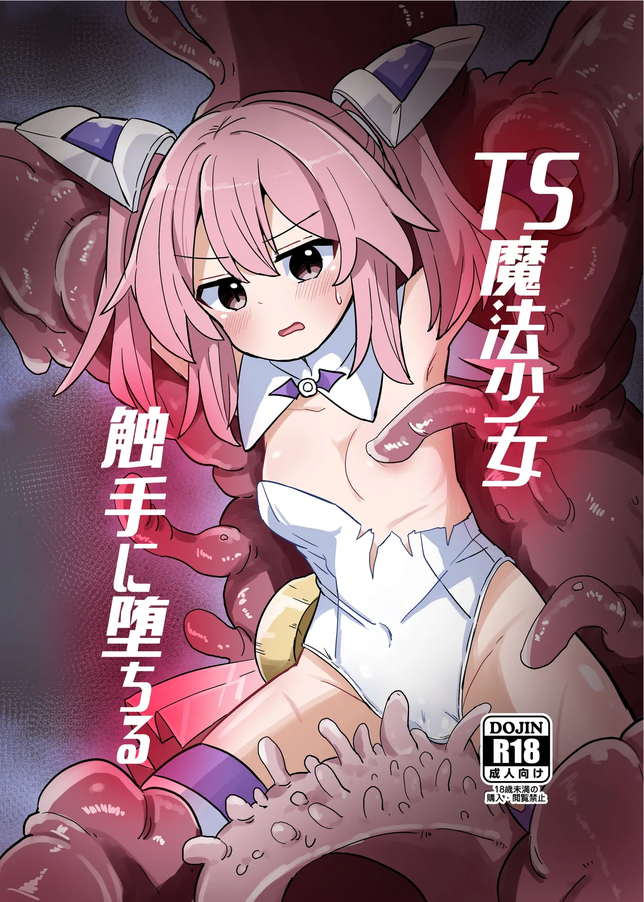 TS魔法少女、触手に堕ちる