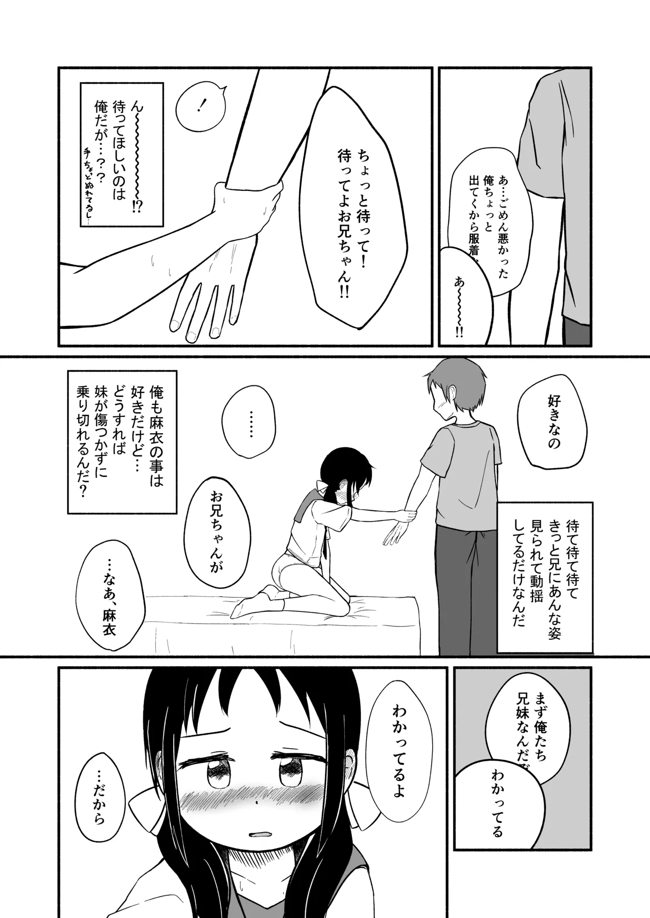 兄の部屋ではお静かに! Page.7