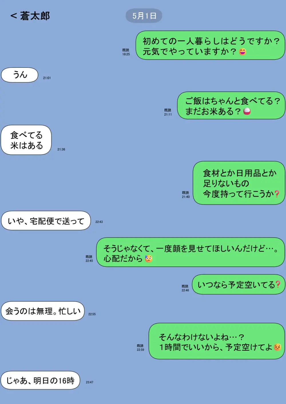 一人暮らしをする息子のアパートにノコノコ一人でやってくる不用心な母 Page.4