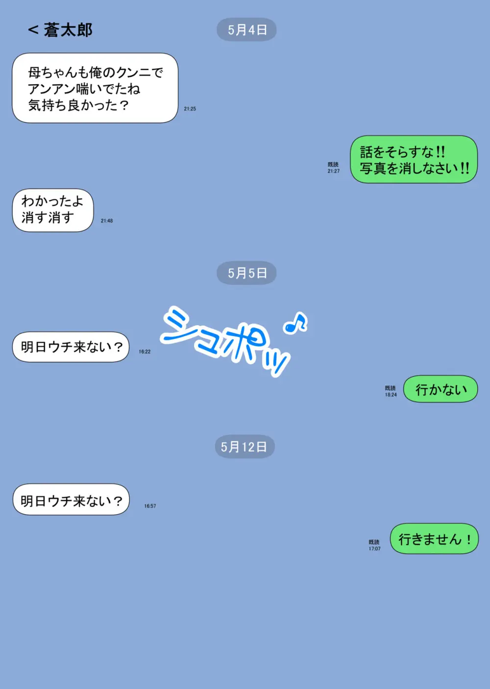 一人暮らしをする息子のアパートにノコノコ一人でやってくる不用心な母 Page.64