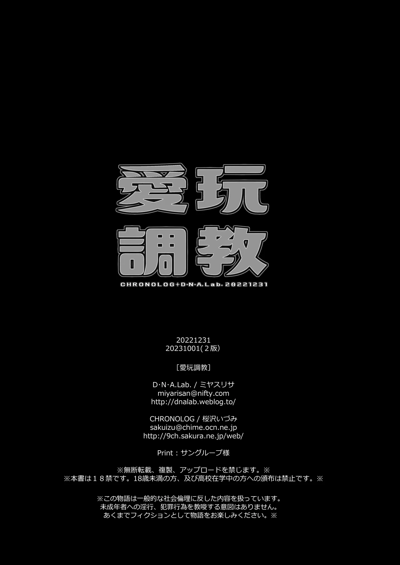 愛玩調教＋AFTER Page.23
