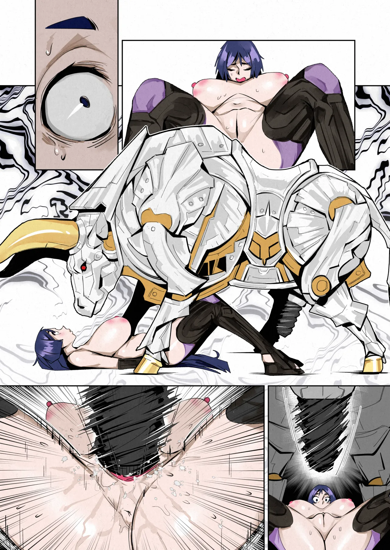 「源頼光」VS「エウロペ」+bonus Page.9