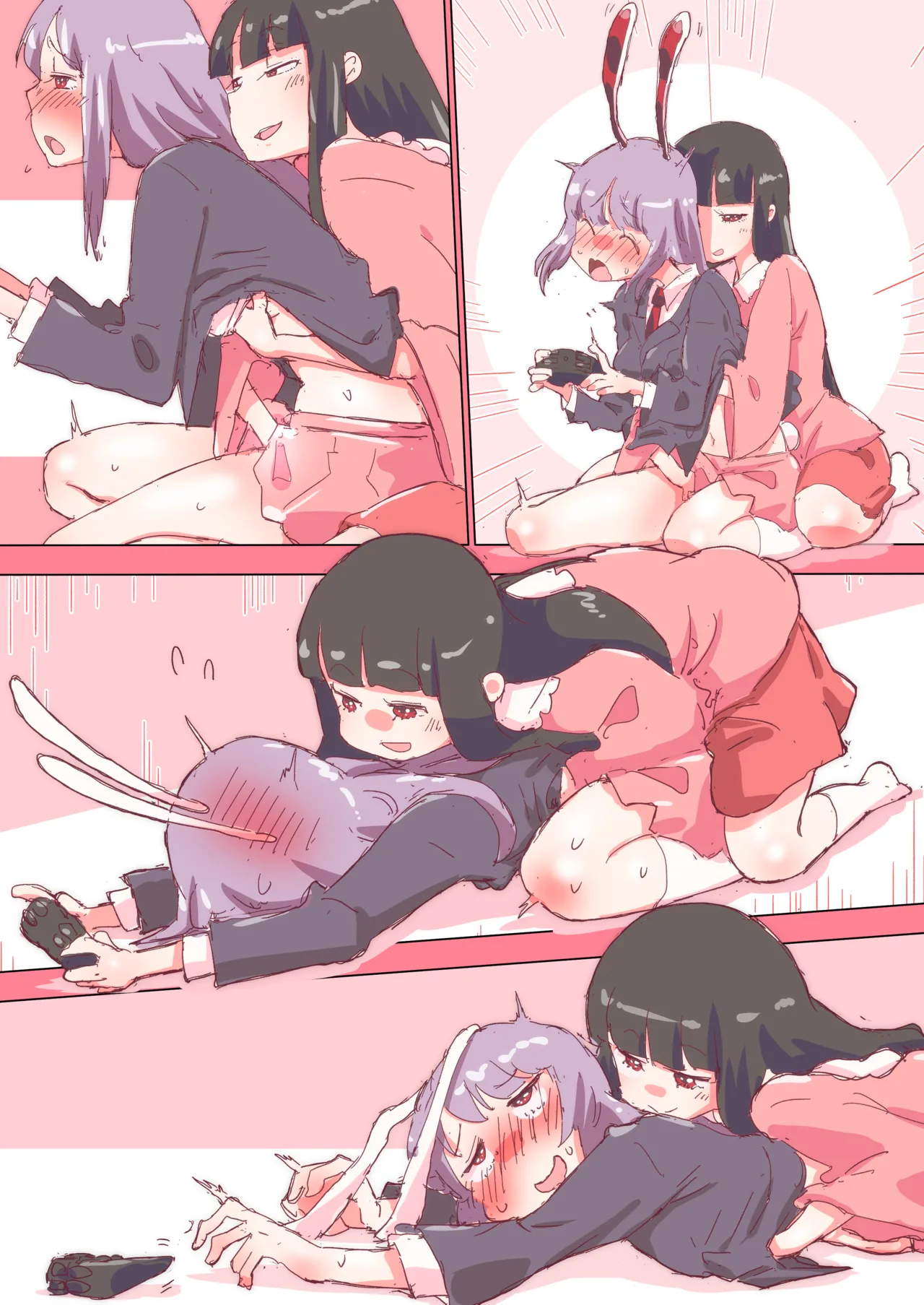 ページ漫画 #輝夜 #鈴仙 #漫画 Page.6