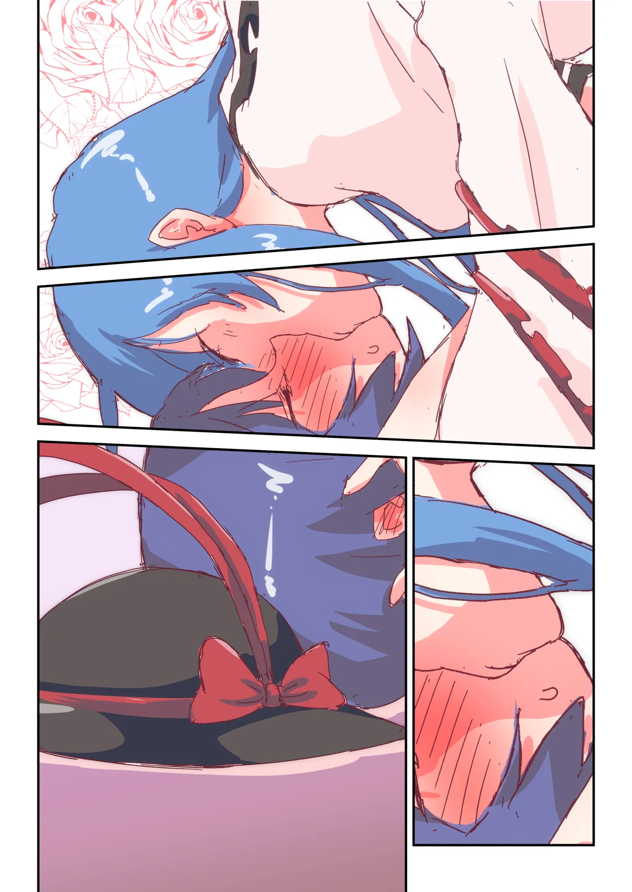 5ページ漫画 [R-15] #天子 #衣玖 #漫画 Page.13