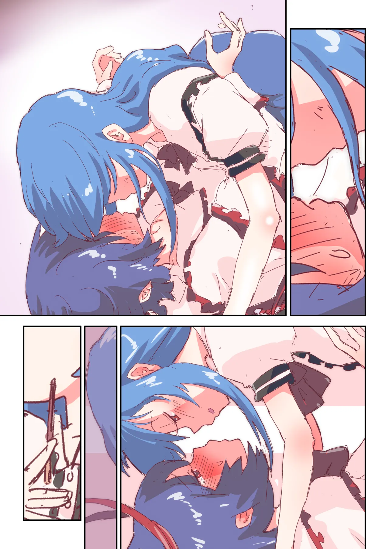 5ページ漫画 [R-15] #天子 #衣玖 #漫画 Page.14
