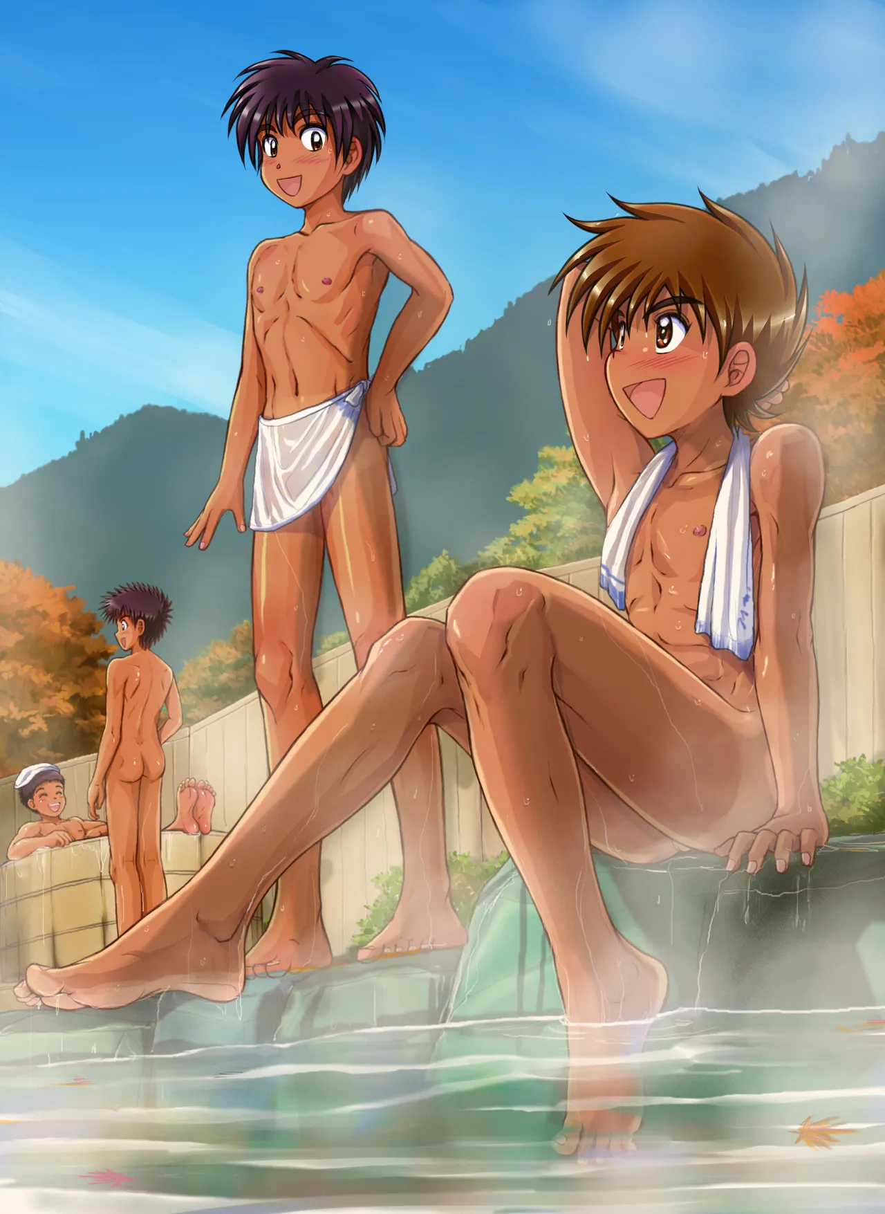 温泉×触手アドベンチャー！？ Page.19