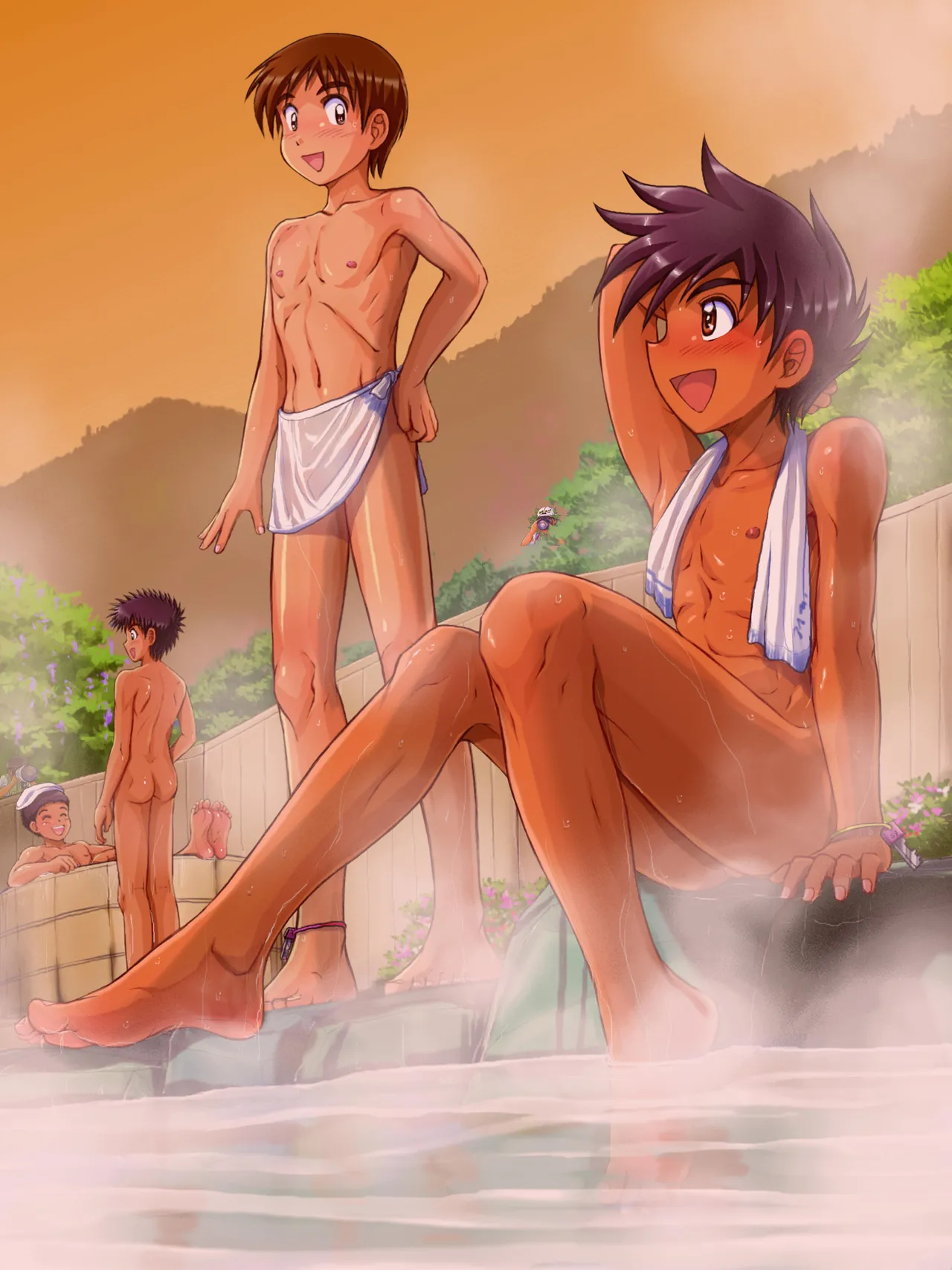 温泉×触手アドベンチャー！？ Page.21