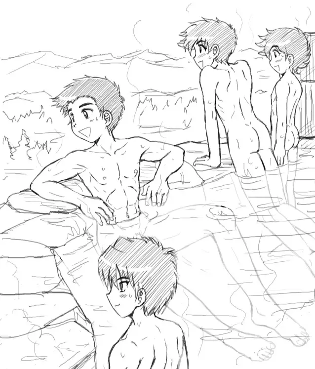 温泉×触手アドベンチャー！？ Page.99