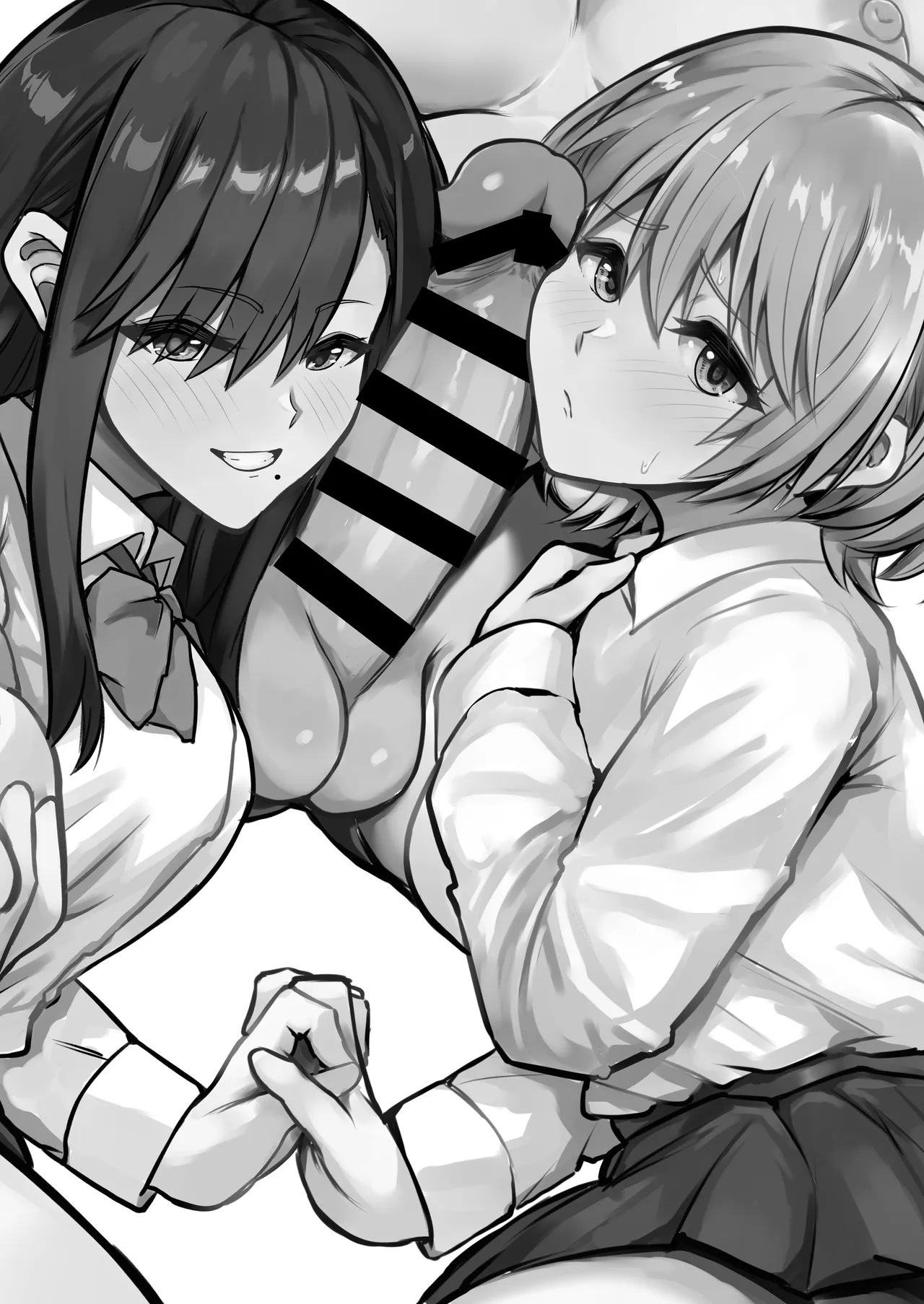 ふたなりちんぽ寝取らせ百合〜彼女を自分ごと寝取らせちゃう〜 Page.2