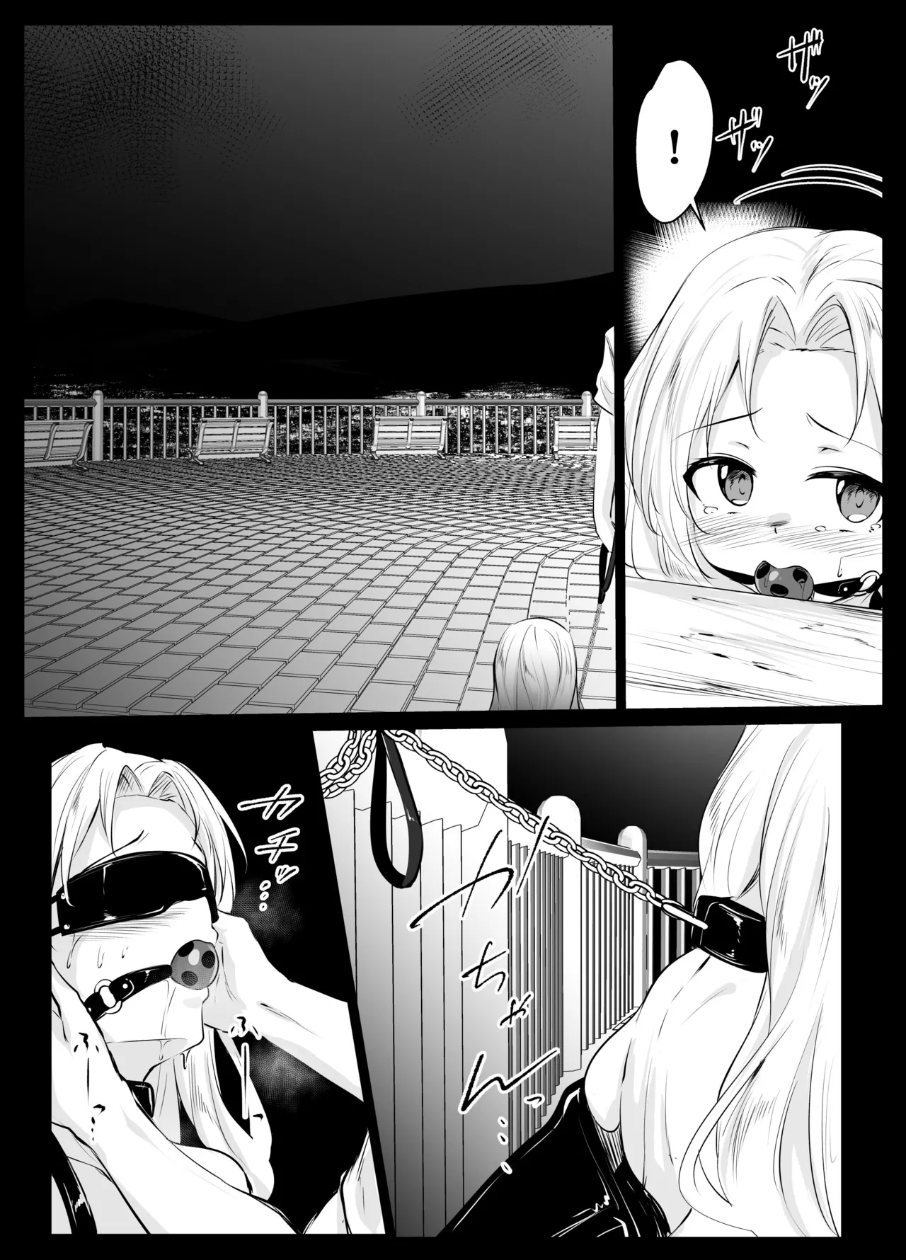 夜の公園でプレイさせられるシチュ Page.4
