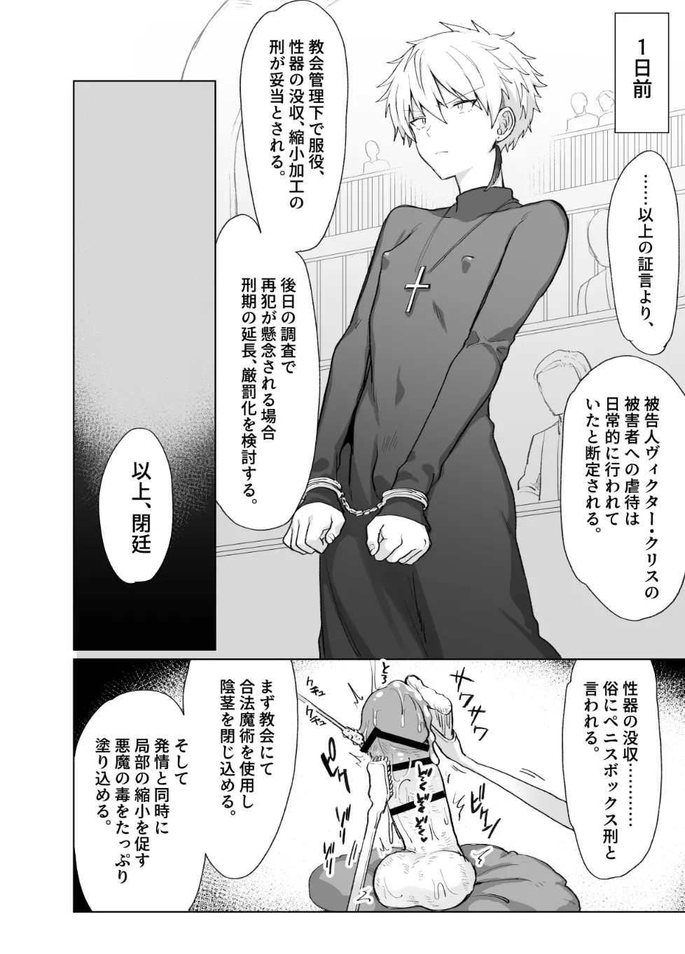 ペニボックス晒し絶頂管理刑 Page.4