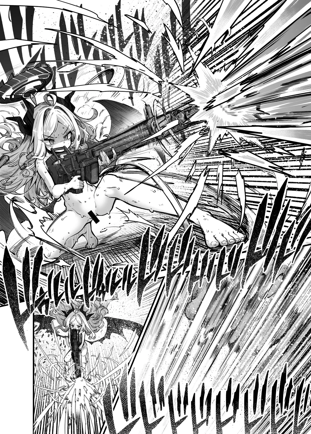 スターウォーズらくがき②] ヒナちゃんVSパンちゃん進捗 Page.10