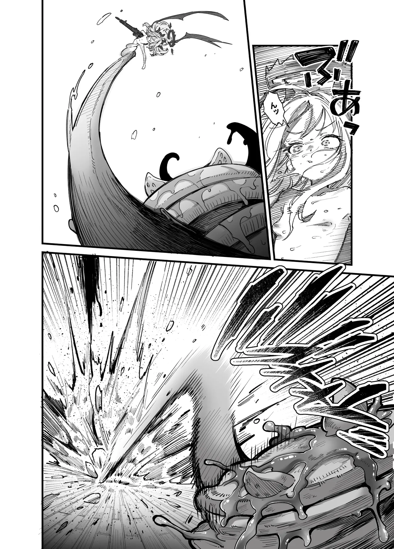 スターウォーズらくがき②] ヒナちゃんVSパンちゃん進捗 Page.8