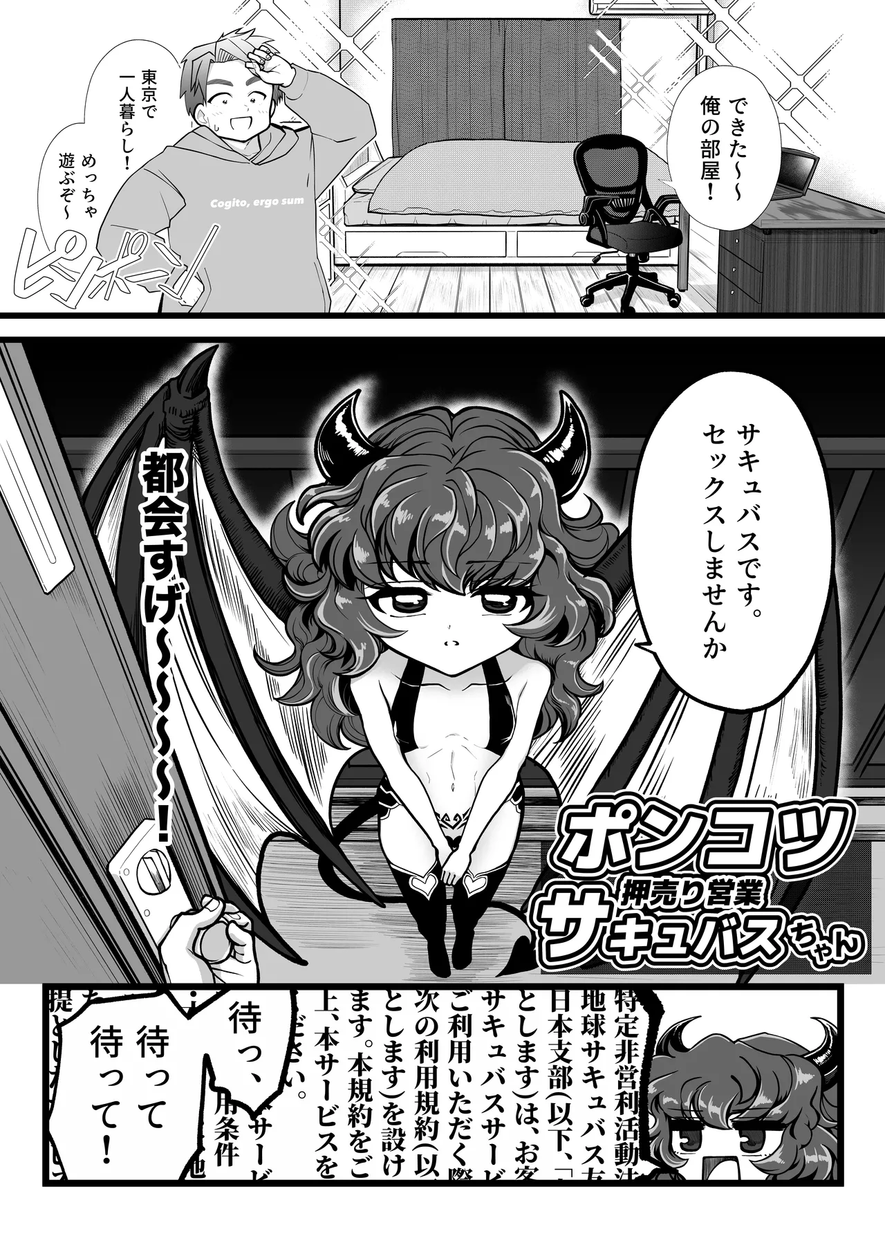 ポンコツ押売り営業サキュバスちゃん Page.2
