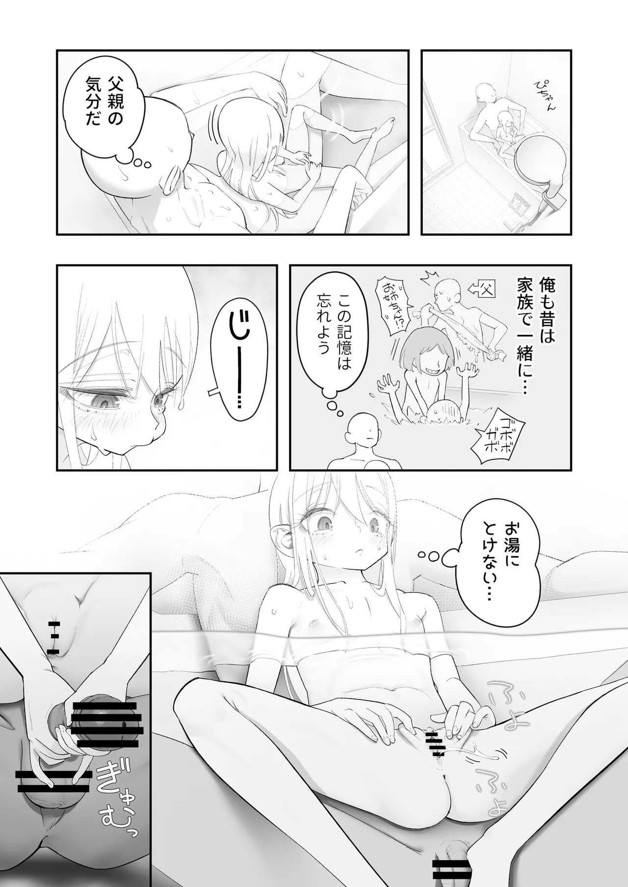 天使が家に泊まりに来た（再来）。 Page.87