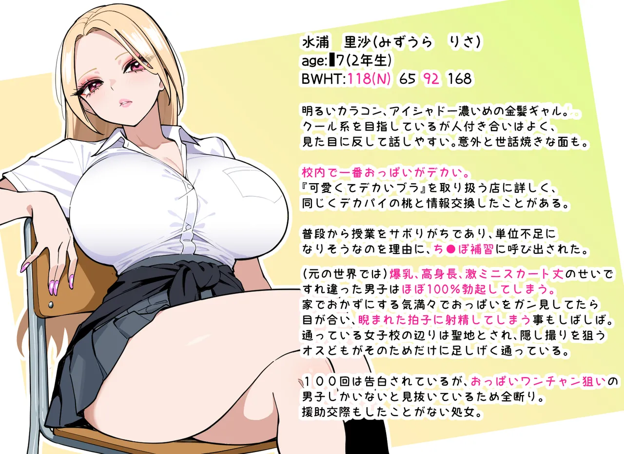 ち●ぽが存在しない並行世界に、ち●ぽぶらさげて転生した。 Page.7