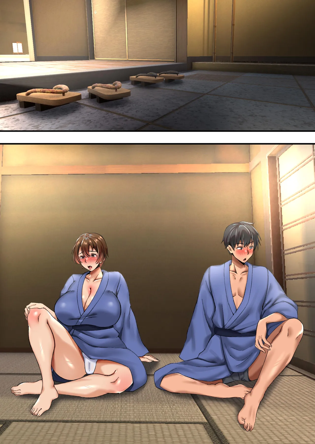 爆乳ネッ友を男だと勘違いした俺 混浴で発情しハメ倒した一泊二日 Page.77