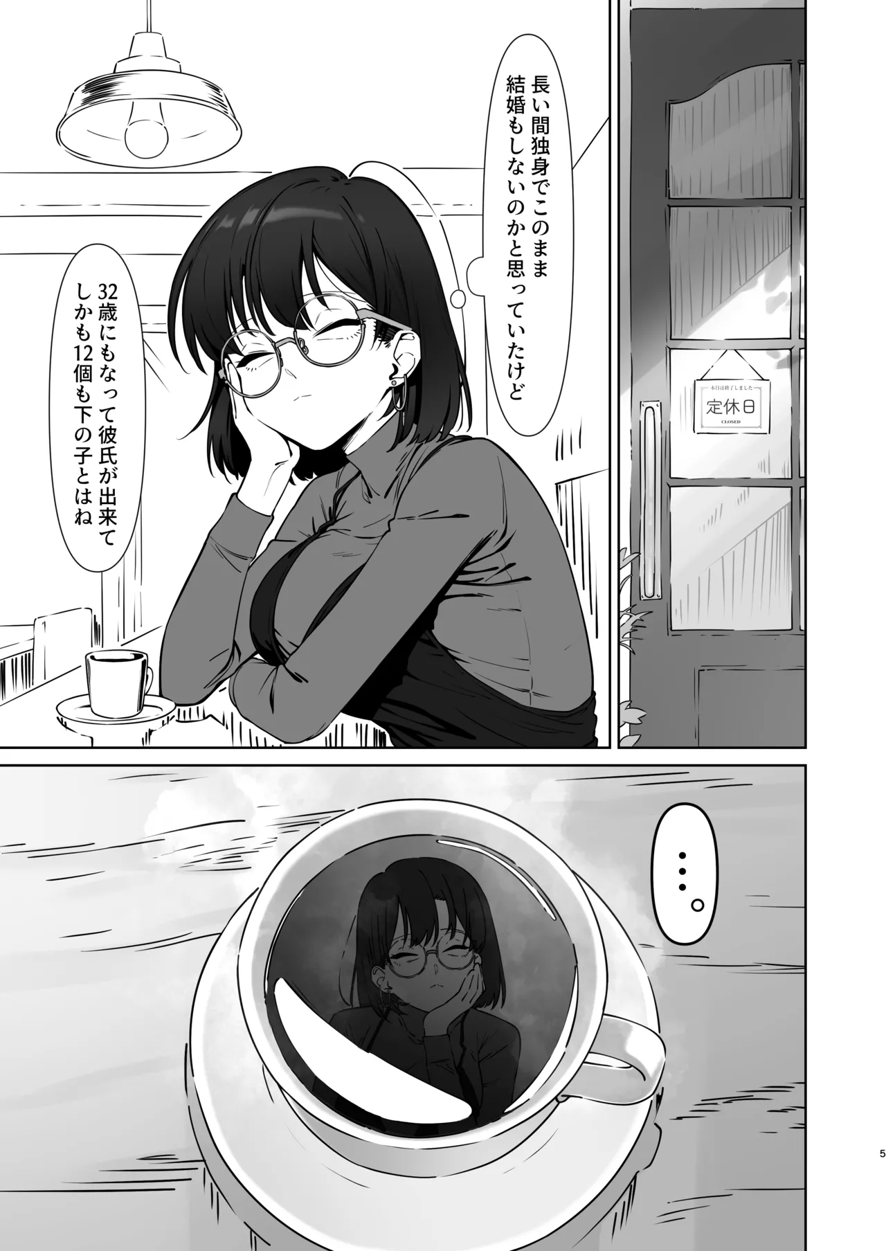 16年間通い続けた喫茶店のマスターに筆下ろししてもらった2 Page.6
