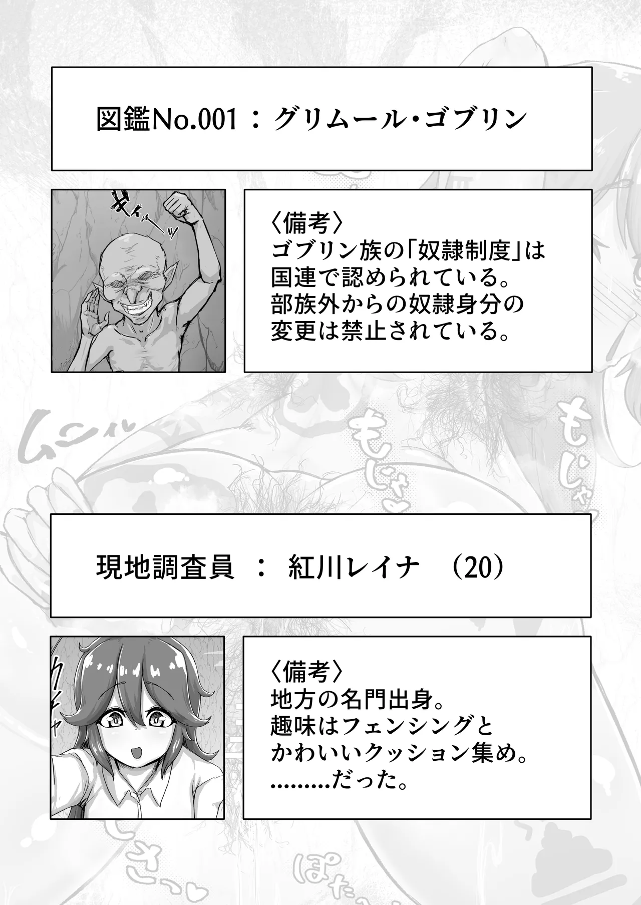 〖♡ ブザマ特化 ♡〗 魔族生態図鑑 -生き恥晒し報告録- Page.3