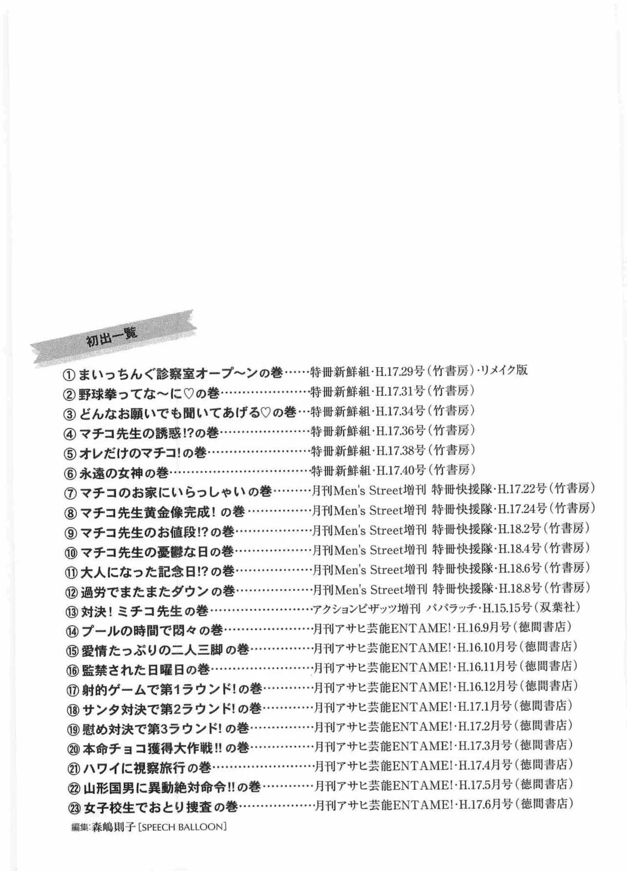 まいっちんぐマチコ先生 BLACK BOX Page.222