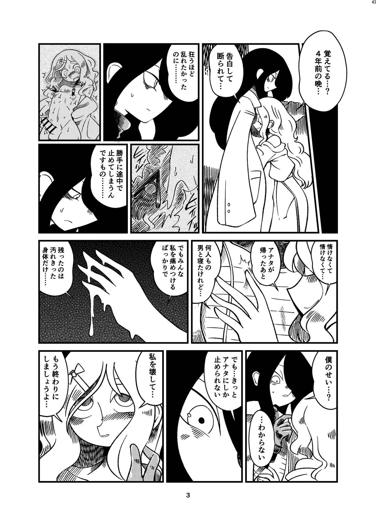 女装男子×女装男子合同誌 手袋で開発特集号 Page.42