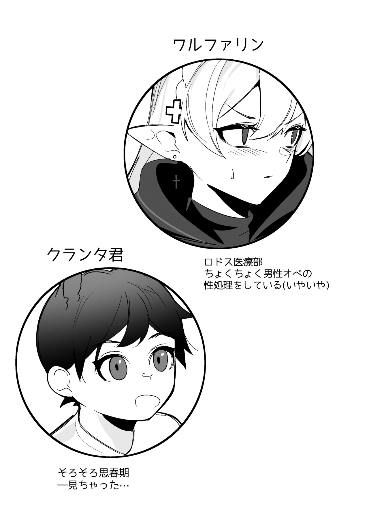ワルファリンが〇ョタのアレを治療する話