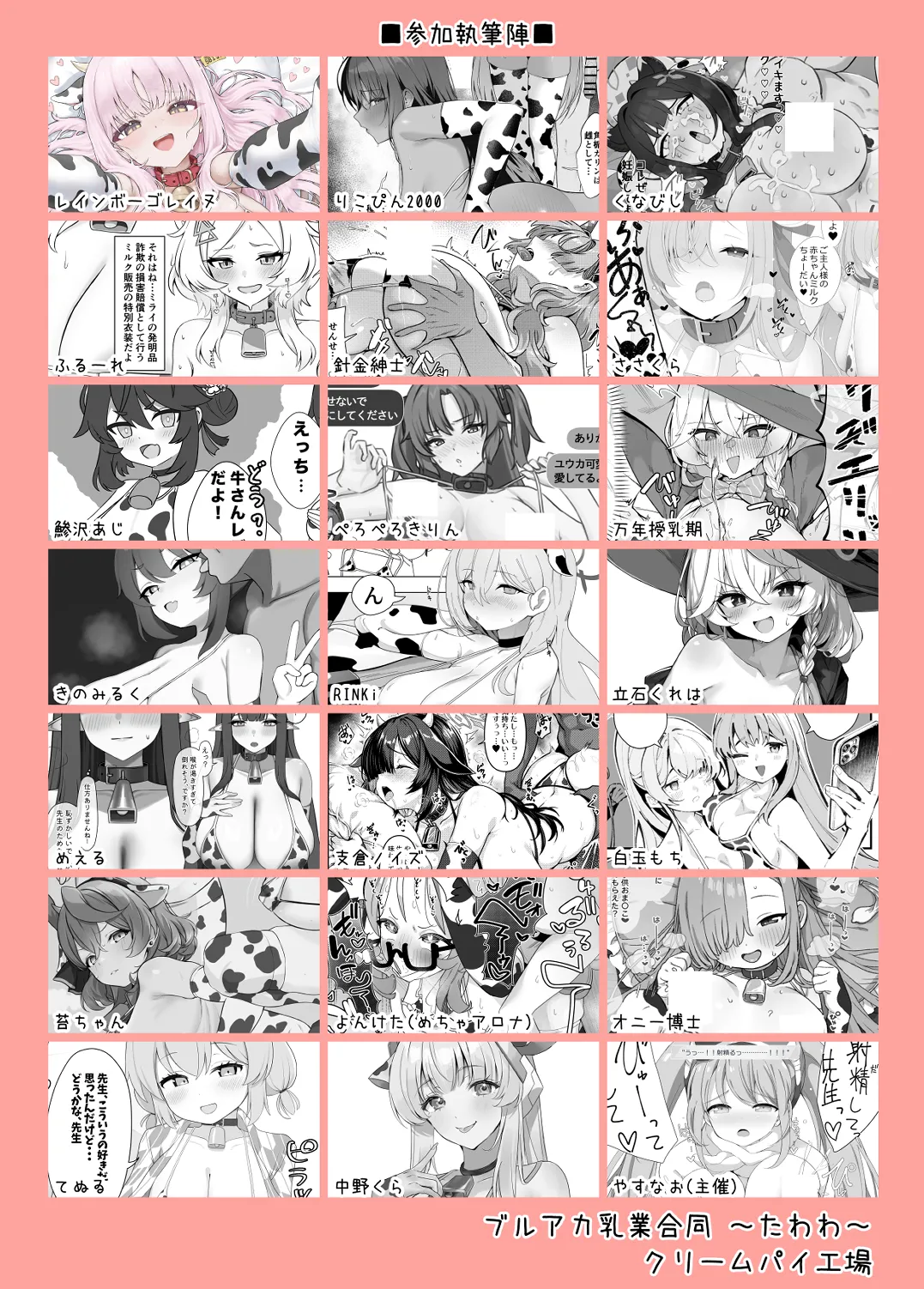 ブルアカ乳業合同 ～たわわ～ Page.77