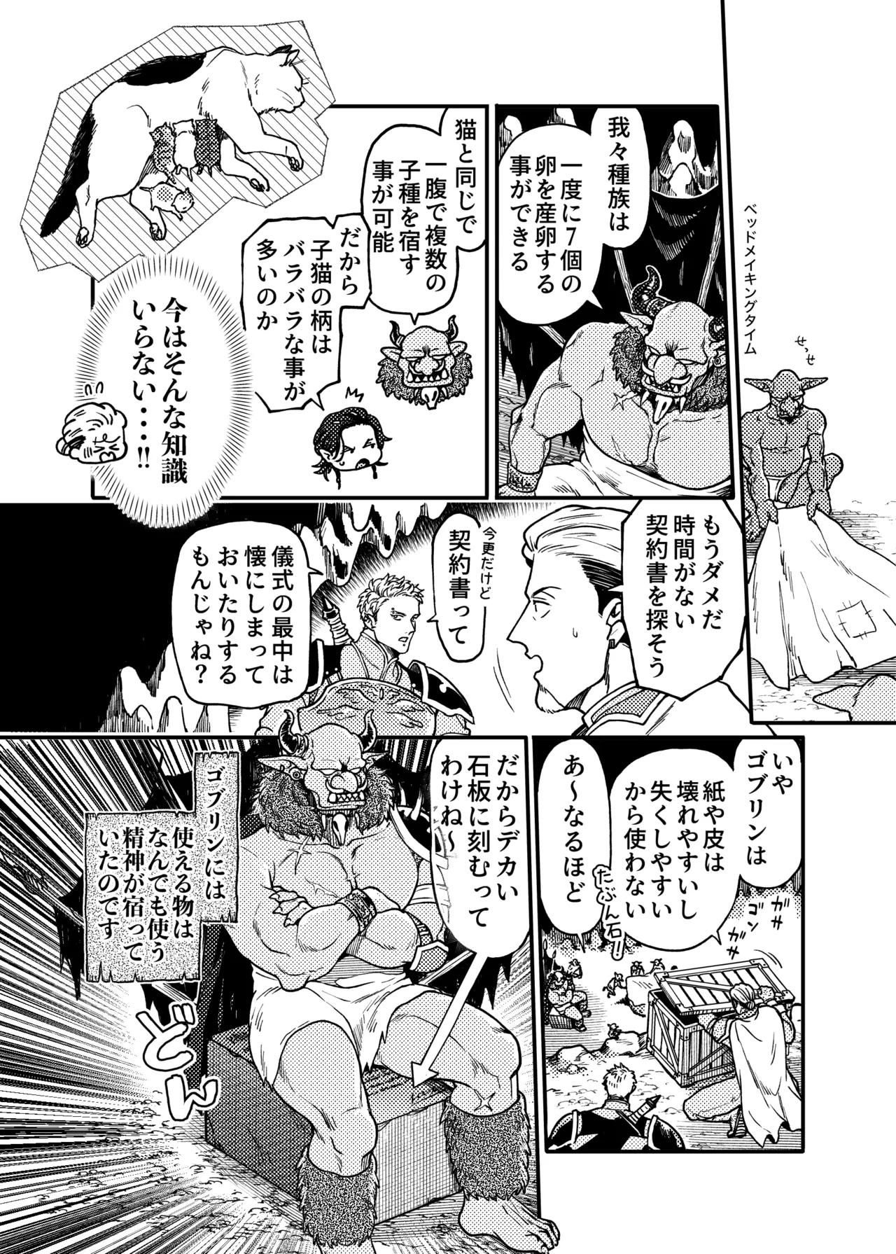 SPUNKY GOBLIN❶〜手違いでゴブリンの嫁に行くことになった不器用剣士〜 Page.34