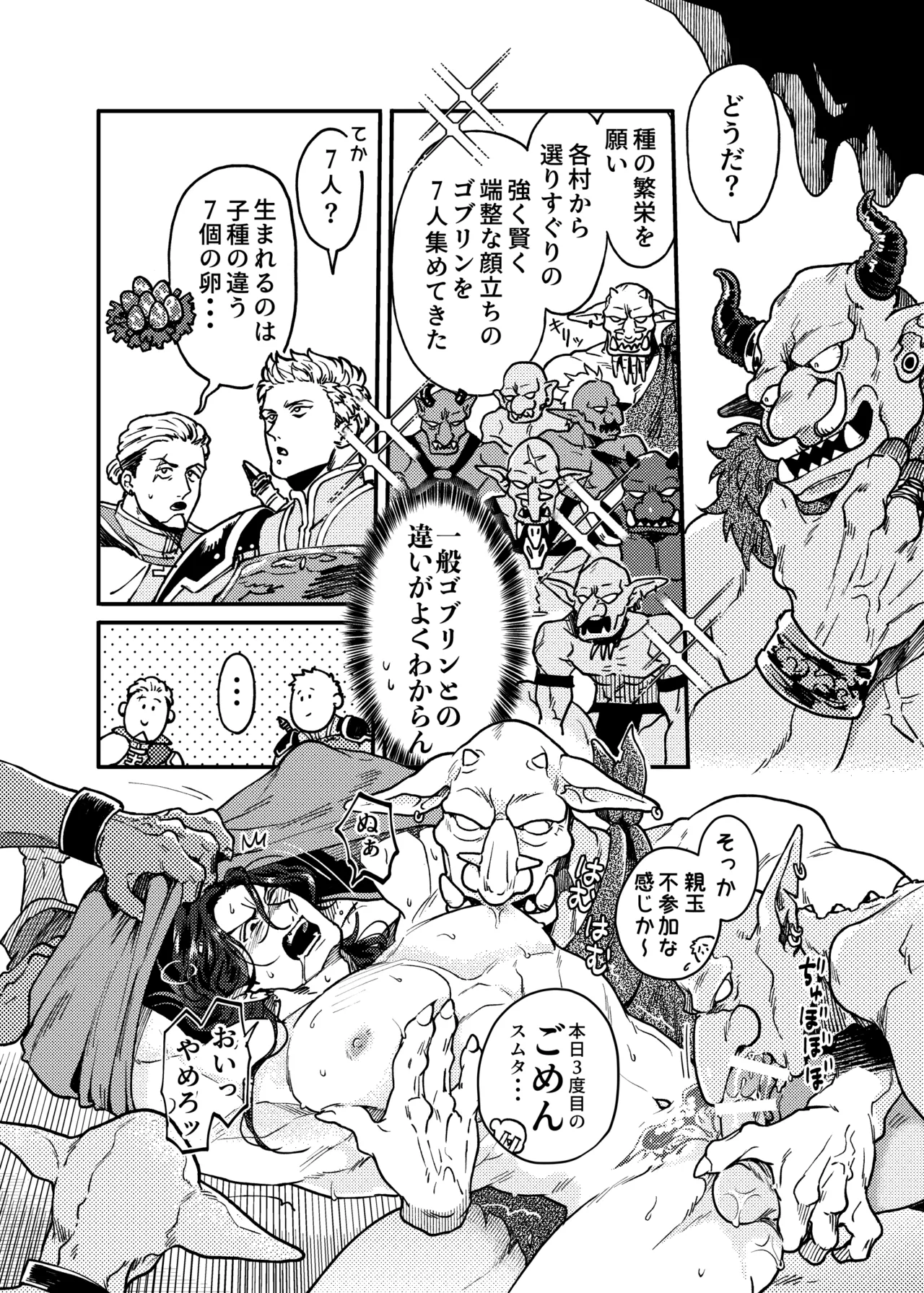 SPUNKY GOBLIN❶〜手違いでゴブリンの嫁に行くことになった不器用剣士〜 Page.49