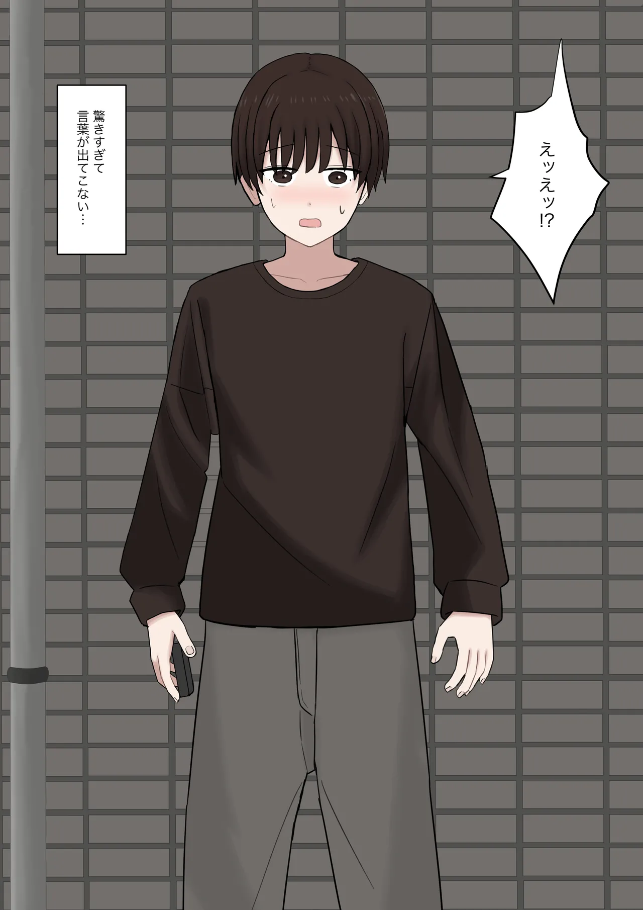 男だと思ってたネットの友達が実は女で性癖バレてる Page.8