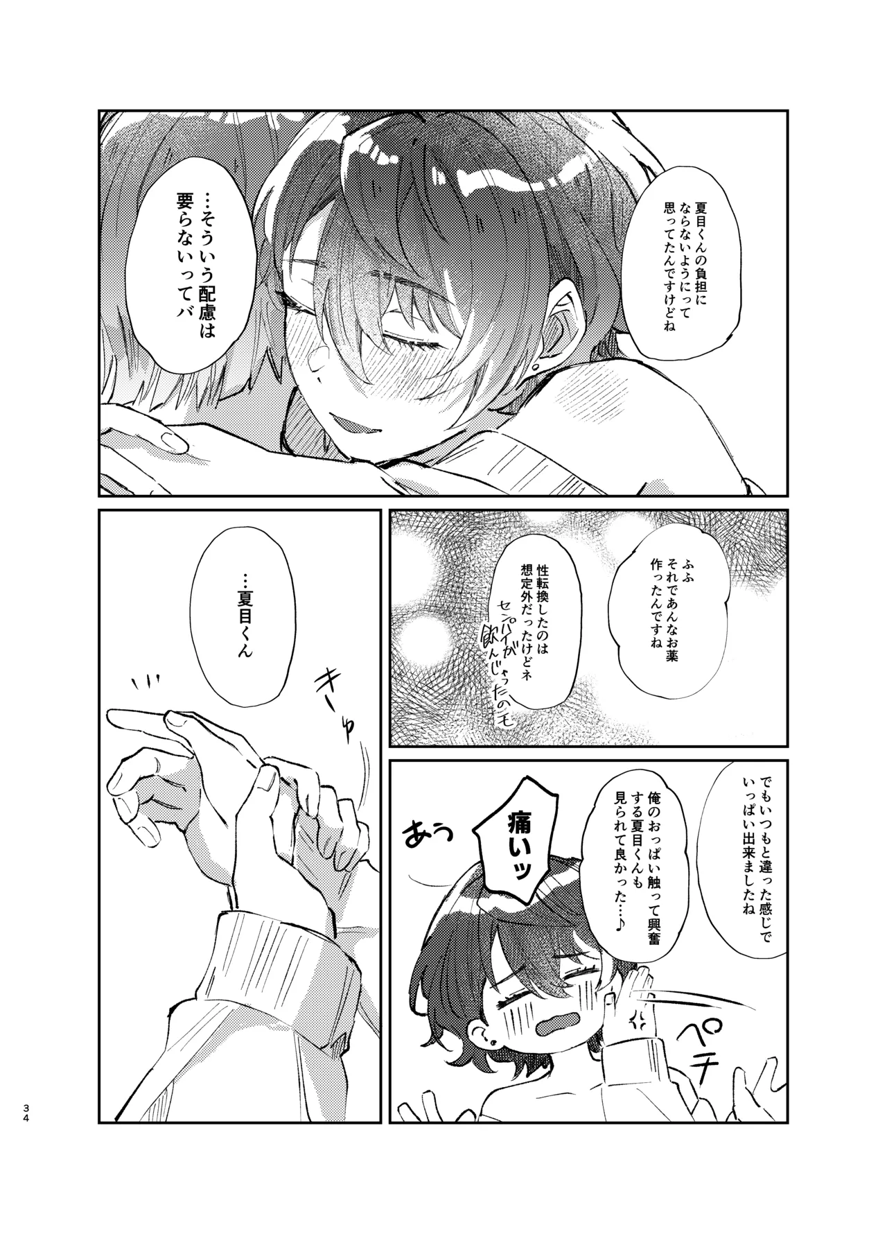 件名：ボクのにいさんが女体化していた件についテ Page.33