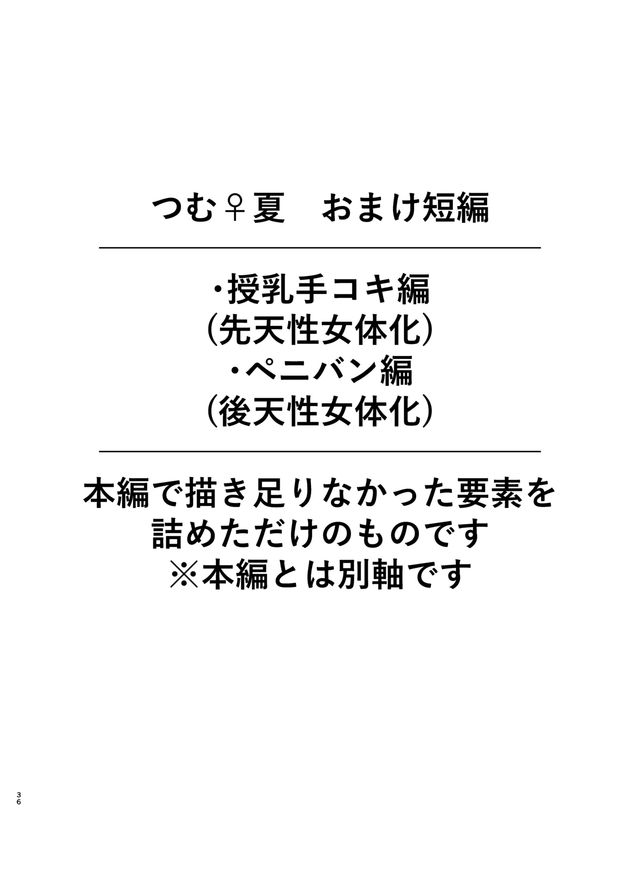 件名：ボクのにいさんが女体化していた件についテ Page.35