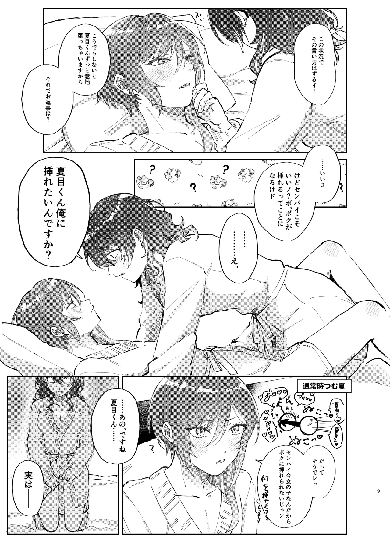件名：ボクのにいさんが女体化していた件についテ Page.8