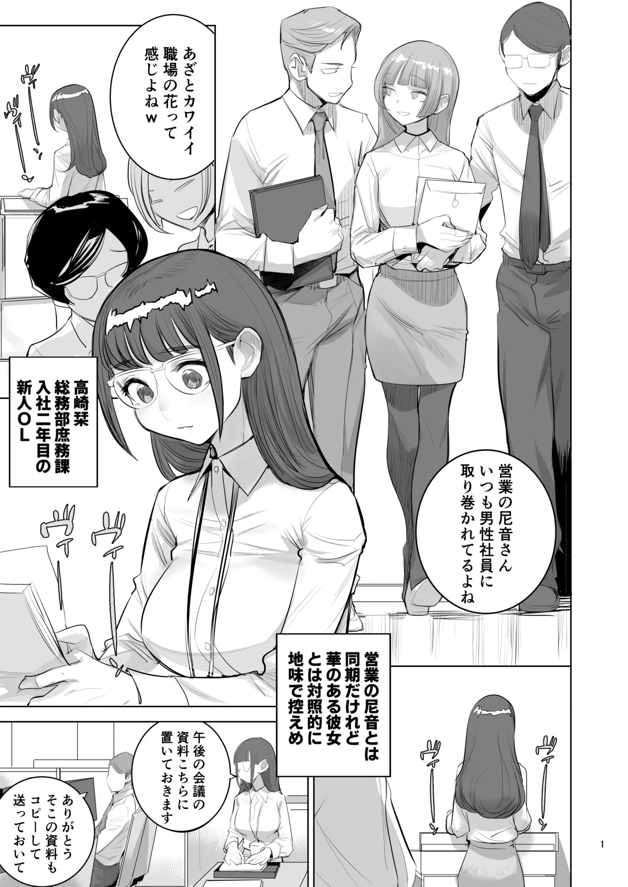 高崎栞は妄想残業中 Page.2