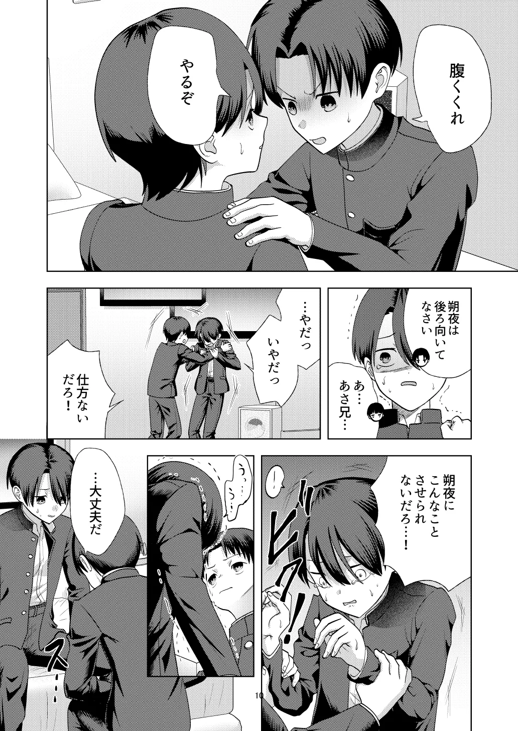 尊厳破壊デスゲームー三つ子強制近親相姦ー Page.10